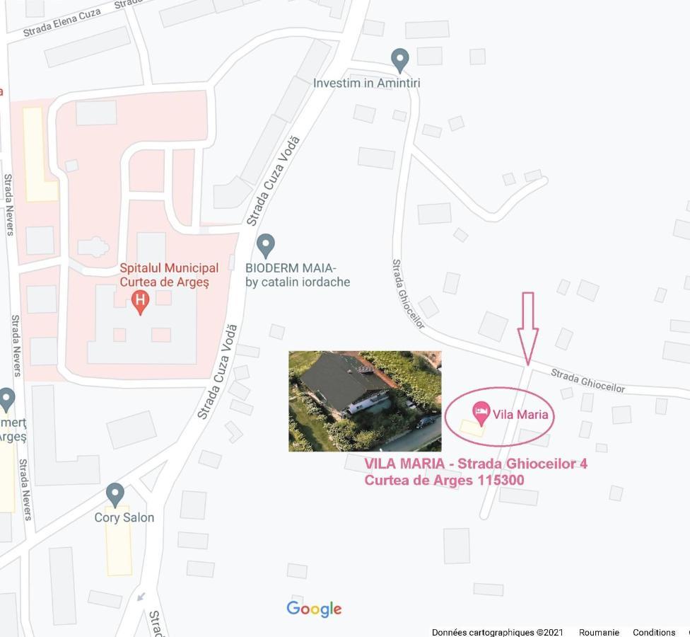 Cazare Vila Maria Curtea de Argeş Exterior foto